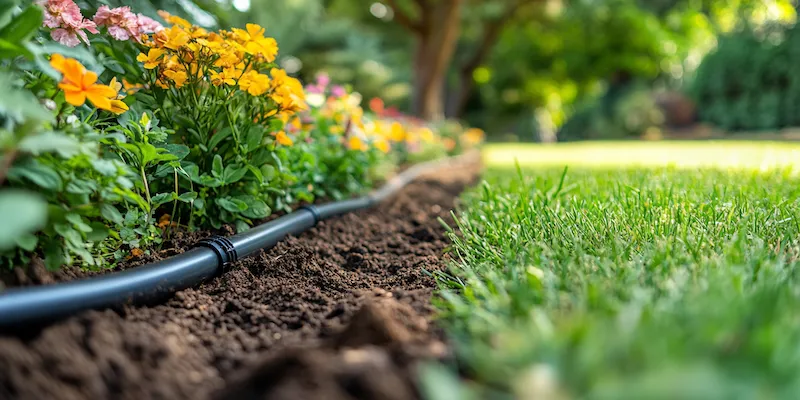 Jak zrobić nawadnianie ogrodu schemat?