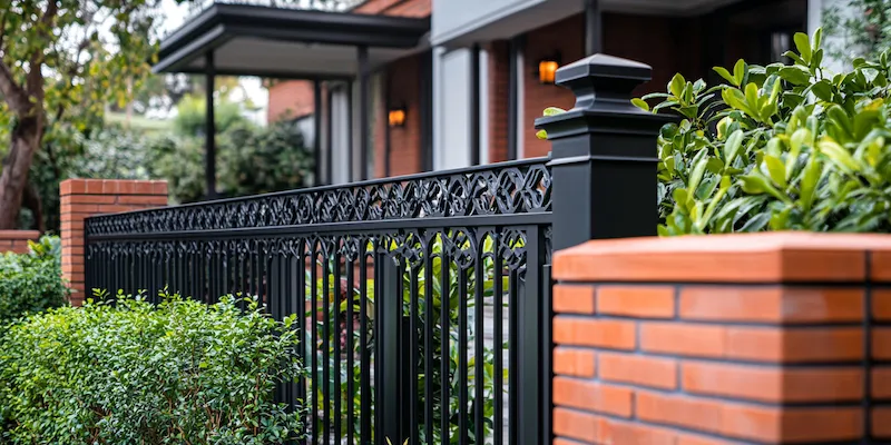 Alu Sichtschutzzaun aus Polen