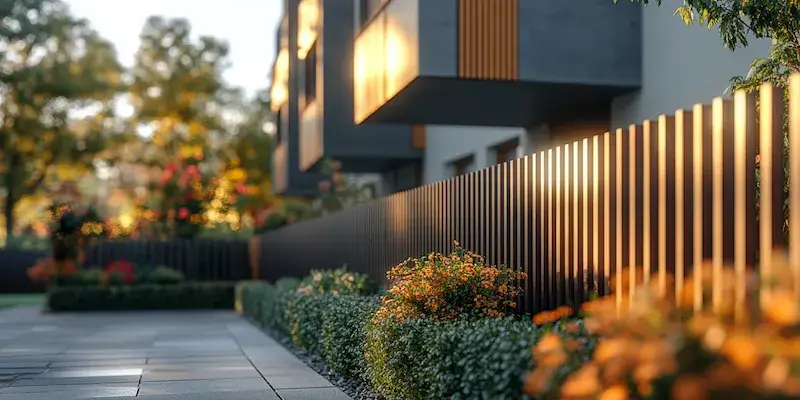 Alu Zäune aus Polen