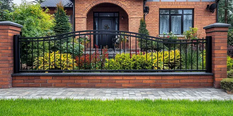 Alu Zäune aus Polen